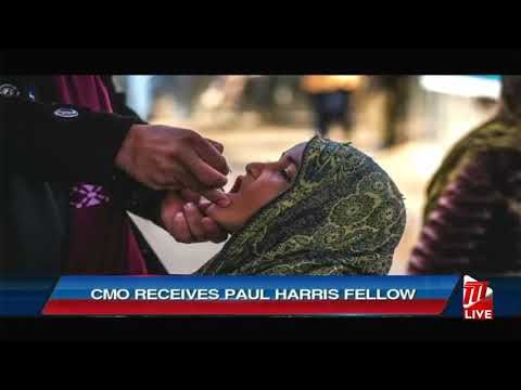 CMO Receives Paul Harris Fellow