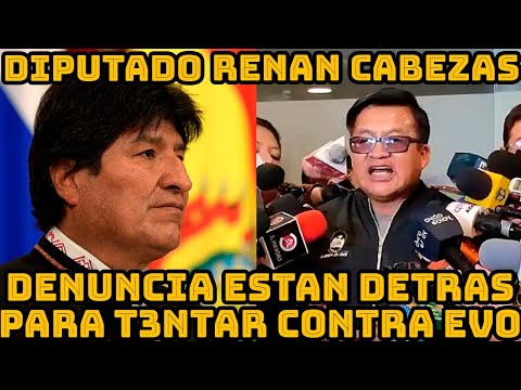 DIPUTADO RENAN CABEZAS DICE NO HABRA MOVILIZACIONES Y EVO MORALES SERA CANDIDATO PRESIDENCIAL..