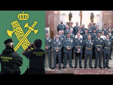 La Guardia Civil rinde honores a su Patrona en la iglesia de Santa Teresa