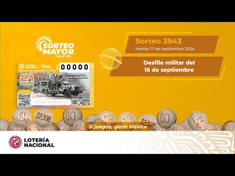 SORTEO MAYOR No. 3943: Desfile Militar del 16 de septiembre