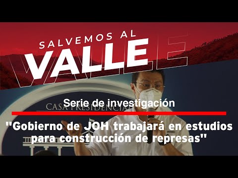 Gobierno de JOH trabajará en estudios para construcción de represas, afirma Ebal Díaz