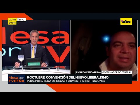 Convención del 6/10: “Esto es para fortalecer el Partido Liberal”, asegura Ricardo Estigarribia