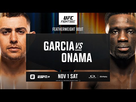UFC Vegas 110: Garcia vs Onama - November 1st | Fight Promo