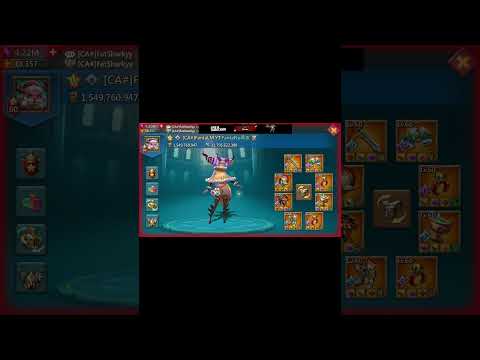 Lords Mobile - 3 Rings Account Face Maxed Account!