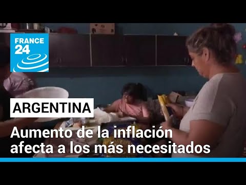 Comedores sociales en Argentina se quedan sin recursos en medio de la crisis económica