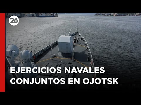 Rusia y China llevan a cabo ejercicios militares conjuntos en el mar de Ojotsk