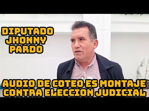 DIPUTADO JHONNY PARDO RESPONDE PRESIDENTE ARCE POR DECIR QUE NO HAY CRISIS EN BOLIVIA..