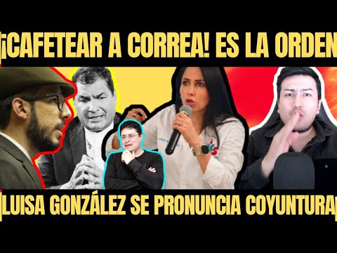 ¡Si Rafael Correa viene a Ecuador lo CAFETEAN! Luisa González le da una lección a Daniel Noboa