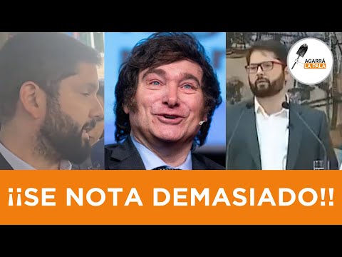 La doble CARA del zurdaje: Boric en el 2022 con Alberso VS Boric ahora con Milei