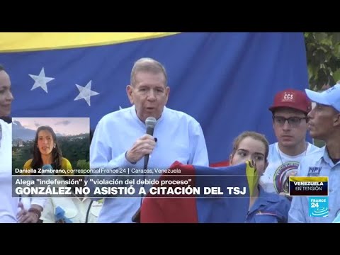 Informe desde Caracas: Edmundo González no asistió a citación de Tribunal Supremo de Justicia