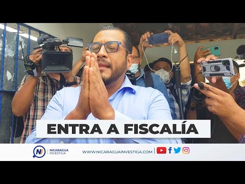 ? #ÚLTIMAHORA | Llega a la Fiscalía Félix Maradiaga, precandidato presidencial. #Nicaragua