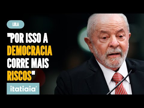 LULA AFIRMA QUE DEMOCRACIA CORRE 'MAIS RISCOS' COM CRESCIMENTO 'IRRESPONSÁVEL' DA EXTREMA-DIREITA