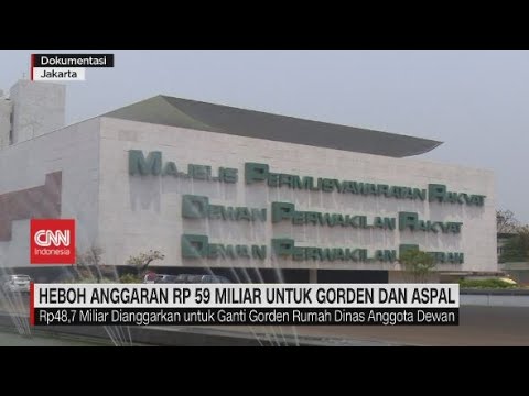 🔴Heboh Anggaran Rp 59 Miliar Untuk Gorden Dan Aspal