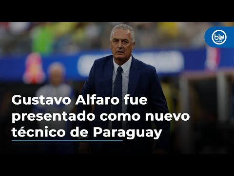 Gustavo Alfaro fue presentado como nuevo técnico de la Selección de Paraguay