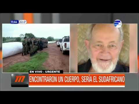Hallan cuerpo que sería del sudafricano secuestrado en Guairá