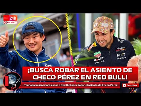 Yuki Tsunoda busca impresionar a Red Bull para Robar el asiento de Checo Pérez