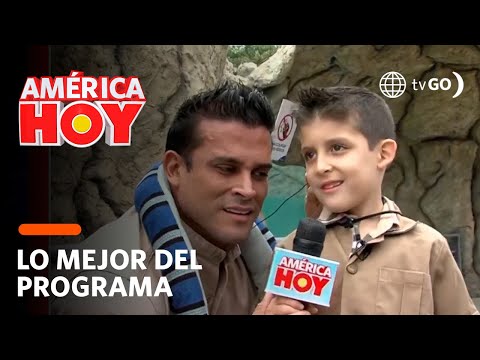América Hoy: Christian Domínguez presentó a su hijo Valentino (HOY)