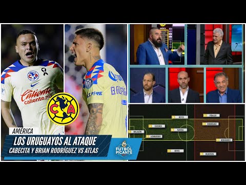 AMÉRICA hará rotaciones en el ataque ante Atlas con la mente puesta en las Chivas | Futbol Picante