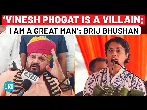 Brij Bhushan Trolls Vinesh Phogat After Congress Shocked By BJP In Haryana: ‘Ensured Party Downfall’