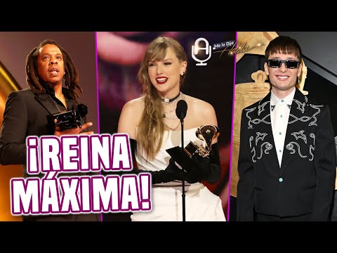 Grammys 2024: Taylor Swift supera a Frank Sinatra; Peso Pluma triunfa y ¡Jay-Z furioso!