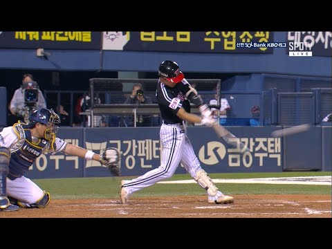 [LG vs 두산] 라이벌 매치! 스나이퍼 LG 구본혁 역전 적시타 | 4.12 | KBO 모먼트 | 야구 주요장면