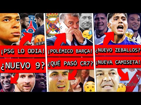 PSG en GUERRA contra este ARGENTINO ¿BUSCA 9?+ BARÇA vende todo x FICHAJE+ CR7 y REAL+ Refuerzo BOCA