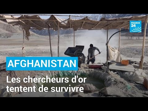 Afghanistan : les chercheurs d'or tentent de survivre • FRANCE 24