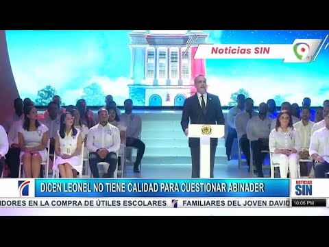 Legisladores aseguran Leonel Fernández no tiene moral para cuestionar Abinader/Emisión Estelar SIN