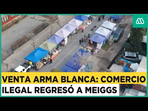 Reportaje | Hasta armas blancas en pleno Meiggs: Toldos azules no dan tregua