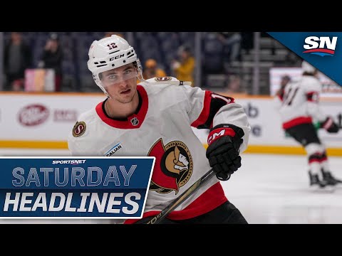 Saturday Headlines: Senators Put Eight-Year Offer On Table For Shane Pinto