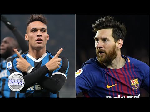 Así jugaría el argentino Lautaro Martínez en el Barcelona de Lionel Messi y Quique Setién | JRYSB