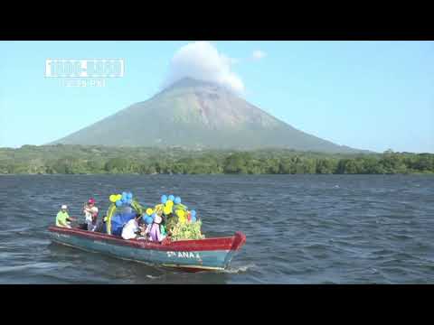 Ometepe: Celebran por tercera ocasión consecutiva la Purísima acuática. - Nicaragua