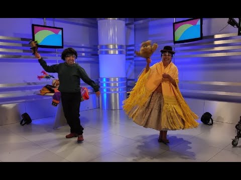 Beatriz Álvarez baila diferentes danzas tradicionales de Bolivia