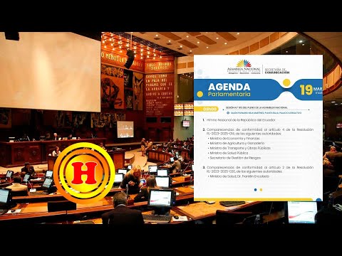 Siga en vivo la Sesión 913 del Pleno de la Asamblea Nacional del Ecuador