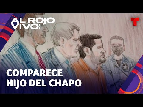 Hijo de 'El Chapo' Guzmán comparece en una corte federal de Chicago