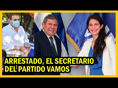 Detenido Josué Alvarado secretario de Vamos | Coalición arena y el fmln 2024