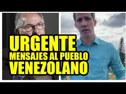 URGENTE  MENSAJES AL PUEBLO VENEZOLANO