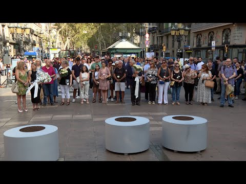 Se cumplen seis años de los atentados en Barcelona y Cambrils (Tarragona)