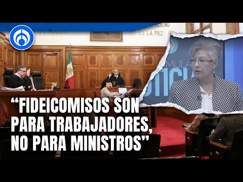 “Fideicomisos no benefician a ministros” aseguran secretarios del tribunal colegiado