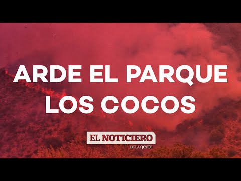INCENDIOS EN CÓRDOBA: el fuego avanza sobre el complejo de aerosillas de Los Cocos - El Noti