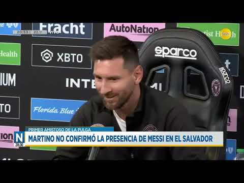 Martino no confirmó la presencia de Messi en El Salvador ? Noticias a las 20:30 ? 12-01-24