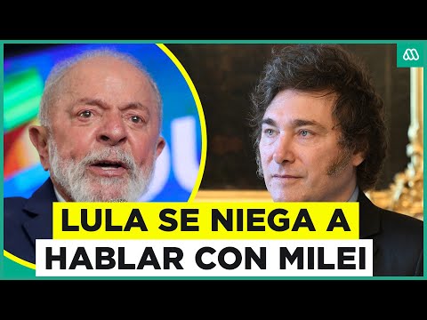 Lula no hablará con Milei hasta que pida disculpas por dichos en su contra