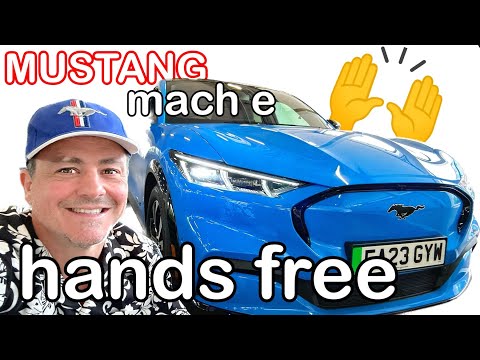PROBAMOS el MUSTANG del FUTURO Ford Mustang Mach e + BlueCruise (hands free drive)