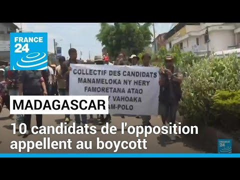Présidentielle à Madagascar : 10 candidats de l'opposition appellent à boycotter le scrutin