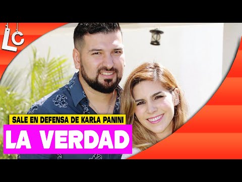 Américo Garza sale en defensa de Karla Panini y aclara su despido