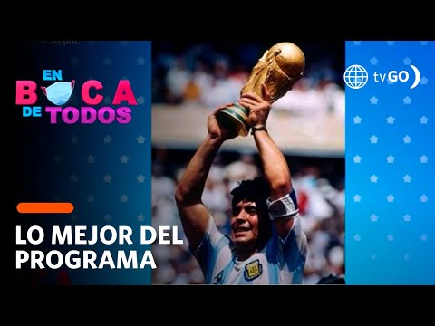 En Boca de Todos: Figuras del futbol expresaron su tristeza por la partida de Maradona  (HOY)