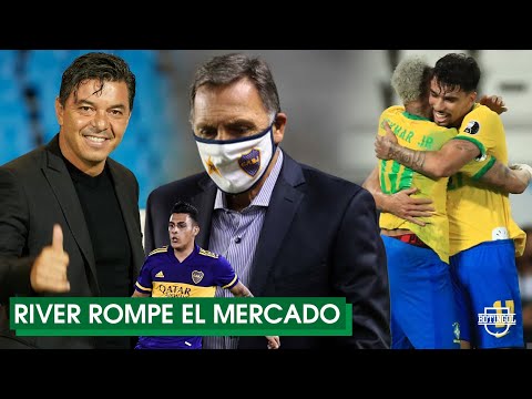 ? ¡REFUERZO sorpresa en RIVER! + ¿BOCA pierde dos JUGADORES IMPORTANTES + BRASIL ya espera a ARG