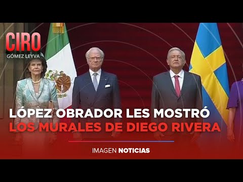 López Obrador recibió a los reyes de Suecia en Palacio Nacional | Ciro Gómez Leyva