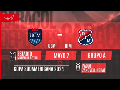 EN VIVO | César Vallejo (PER) vs Medellín (COL) - Copa Sudamericana por el Fenómeno del Fútbol