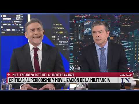 Por qué Milei endureció su discurso. Pablo Rossi con Luis Majul